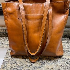 Patricia Nash North South Viana Leather Tote